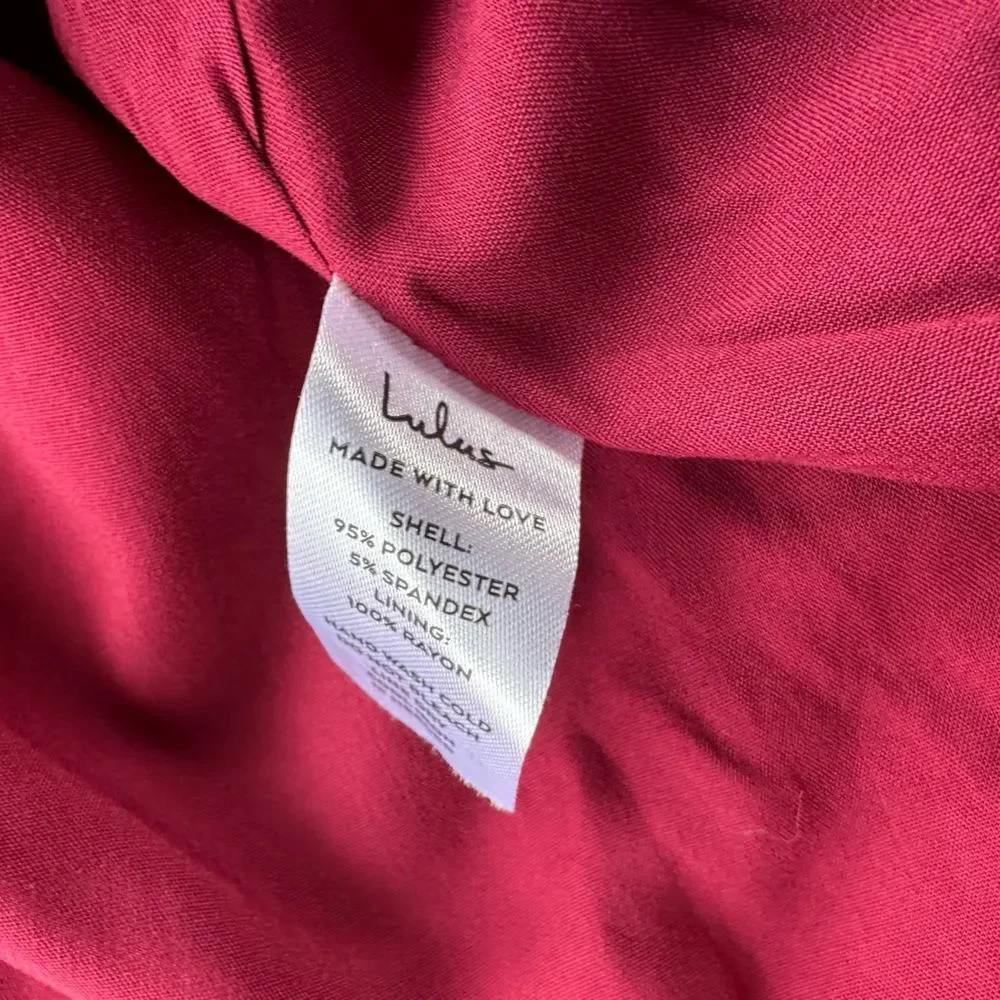 5 for $40 Lulus Wrap Dress Women Size M - Picture 6 of 6